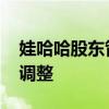 娃哈哈股东管理层正协商处理 股权结构或将调整