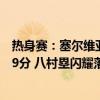 热身赛：塞尔维亚男篮19分大胜日本 约基奇18 8 7八村垒29分 八村塁闪耀落败