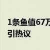 1条鱼值67万？3人用钓鱼组织赌博 被判刑罚引热议