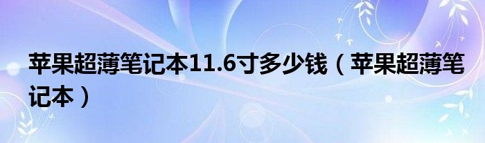 11.6寸苹果笔记本MJVP2电池（11.6寸苹果笔记本电脑）