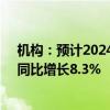 机构：预计2024年全球汽车MCU市场规模约109亿美元，同比增长8.3%