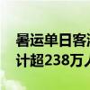 暑运单日客流再创新高 广铁今日发送旅客预计超238万人次