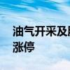 油气开采及服务板块震荡走高 准油股份冲击涨停