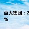 百大集团：2024年上半年净利润增长152.86%