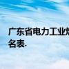 广东省电力工业燃料有限公司新能源分公司社会公开招聘报名表.