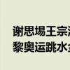 谢思埸王宗源最后一跳均过百分 中国包揽巴黎奥运跳水金牌