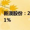 新澳股份：2024年上半年净利润同比增长4.51%