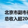 北京市副市长靳伟：北京2023年机器人产业总收入超200亿元