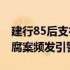 建行85后支行行长获刑后上诉被驳回 金融贪腐案频发引警示