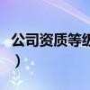 公司资质等级怎么查询（公司资质等级怎么查）