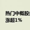 热门中概股多数上涨 纳斯达克中国金龙指数涨超1%