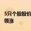 5只个股股价创历史新高 机械设备、交运行业领涨