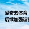 爱奇艺体育：国足18强赛直播瞬时流量过大 后续加强运营能力