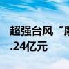 超强台风“摩羯”致海口直接经济损失约263.24亿元