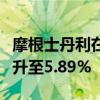 摩根士丹利在哔哩哔哩的多头头寸持仓比例上升至5.89%