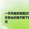 一天市值蒸发超过565亿元，贵州茅台崩了！超64亿资金疯狂出逃，飞天茅台价格不断下挫，卖不动了？21家白酒上市公司存货高达1575亿元