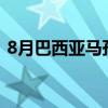 8月巴西亚马孙原始森林烧毁面积增加132%