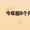 今年前8个月上海进出口总值2.81万亿元