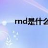 rnd是什么意思vb（rnd是什么意思）