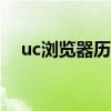 uc浏览器历史记录恢复（历史记录恢复）