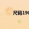 尺码190是几个x（190是几个x）