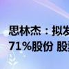 思林杰：拟发行股份及支付现金购买科凯电子71%股份 股票复牌