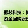 振芯科技：拟使用4000万元至8000万元自有资金回购股份