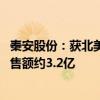 秦安股份：获北美客户发动机缸体项目定点 预计生命周期销售额约3.2亿