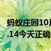 蚂蚁庄园10月14日答案汇总 蚂蚁庄园小鸡10.14今天正确答案最新