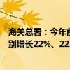 海关总署：今年前三季度集成电路、汽车、家用电器出口分别增长22%、22.5%、15.5%