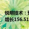 锐明技术：预计2024年前三季度净利润同比增长156.51%至181.09%