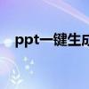 ppt一键生成软件（ppt用什么软件制作）